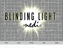 Tablet Screenshot of blindinglight.org